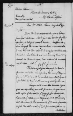 Ltrs from George Washington > Vol 4: Transcripts 1777-8 (Vol 4)