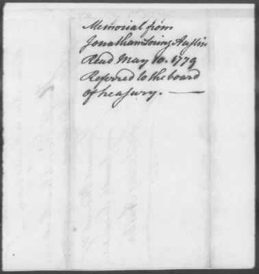 Thumbnail for Memorials Addressed to Congress > A - B (Vol 1)