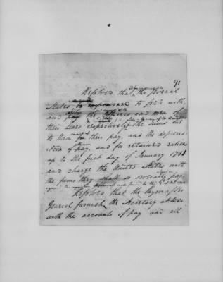 Thumbnail for Ltrs from Maj Gen Benjamin Lincoln > Vol 2: Oct 1782-Nov 1783 (Vol 2)