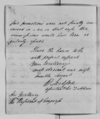 Ltrs from Maj Gen Benjamin Lincoln > Vol 3: Oct 1782-Nov 1783 (Vol 3)