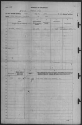 Report of Changes > 26-May-1941