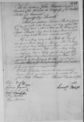 Petitions Address to Congress, 1775-89 > O - R (Vol 6)