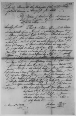 Petitions Address to Congress, 1775-89 > O - R (Vol 6)