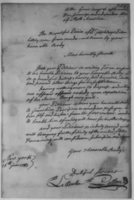 Thumbnail for Petitions Address to Congress, 1775-89 > O - R (Vol 6)