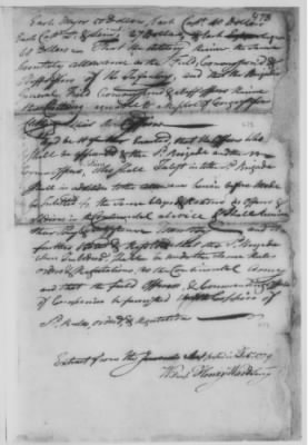 Thumbnail for Petitions Address to Congress, 1775-89 > O - R (Vol 6)