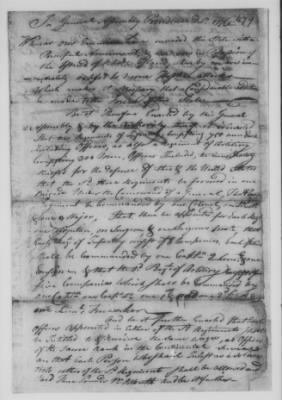 Thumbnail for Petitions Address to Congress, 1775-89 > O - R (Vol 6)