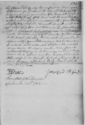 Thumbnail for Petitions Address to Congress, 1775-89 > O - R (Vol 6)