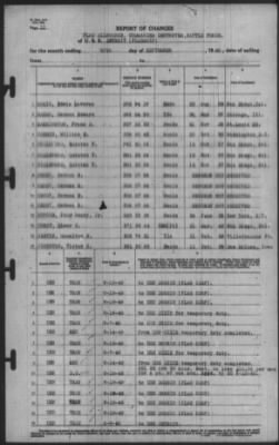 Report of Changes > 30-Sep-1940