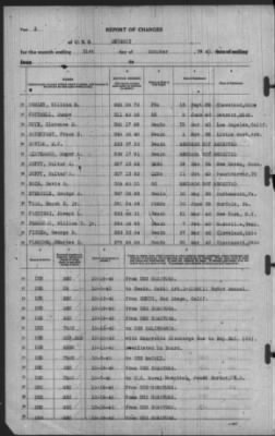 Report of Changes > 31-Oct-1940