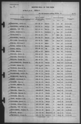 Muster Rolls > 31-Mar-1941