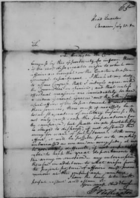 Vol 9: Jul 13, 1780-Feb 17, 1781 (Vol 9) > Page 65