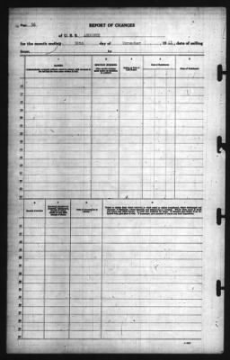 Thumbnail for Report of Changes > 30-Nov-1941