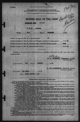 Muster Rolls > 31-Dec-1940