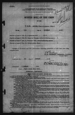 Muster Rolls > 31-Dec-1940