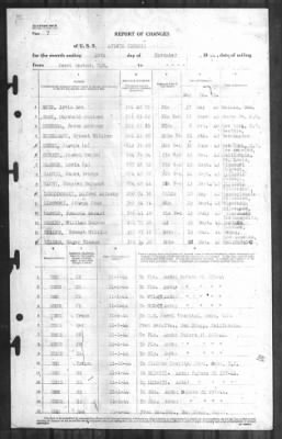 Thumbnail for Report of Changes > 10-Nov-1944