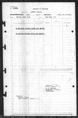 Report Of Changes > 20-Sep-1945