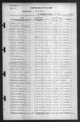 Muster Rolls > 30-Jun-1940