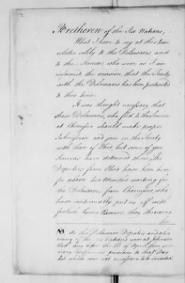 Records Relating to Indian Affairs, 1765-89 > ␀