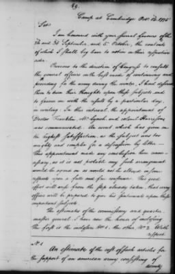 Thumbnail for Ltrs from George Washington > Vol 1: Transcripts 1775-6 (Vol 1)