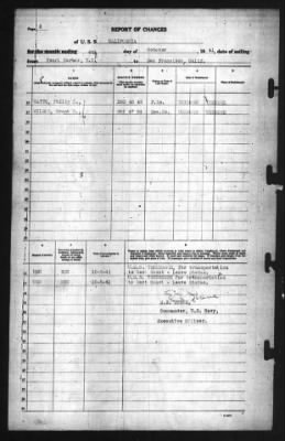 Report of Changes > 6-Oct-1941