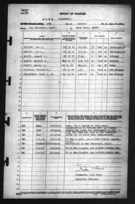 Thumbnail for Report of Changes > 15-Oct-1941