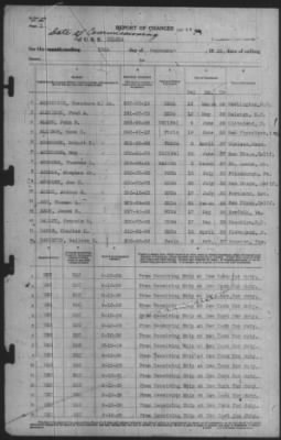 Thumbnail for Report of Changes > 18-Sep-1939