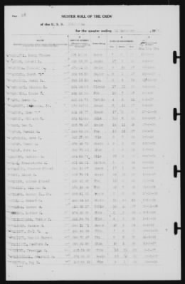 Muster Rolls > 31-Dec-1939