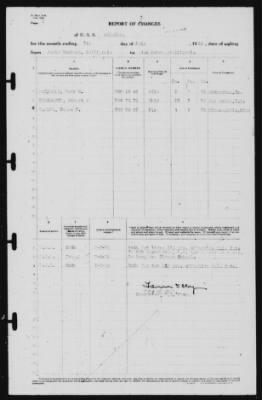 Report of Changes > 8-Jul-1939