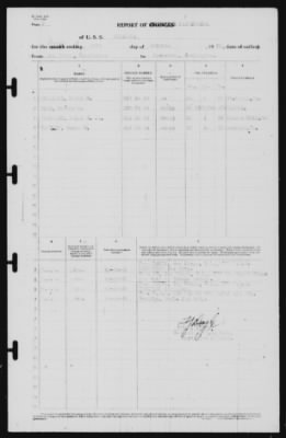 Thumbnail for Report of Changes > 25-Oct-1939