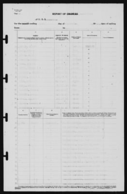 Thumbnail for Report of Changes > 14-Nov-1940