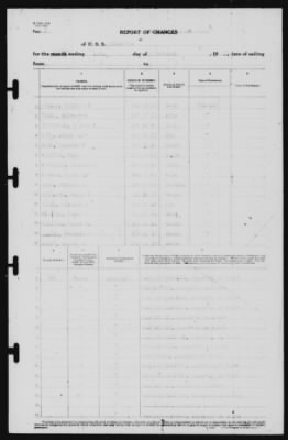 Thumbnail for Report of Changes > 14-Nov-1940