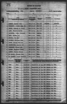 Report of Changes > 18-Nov-1942