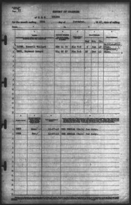 Report of Changes > 30-Nov-1942