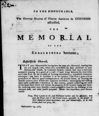 Memorials Addressed to Congress > S (Vol 9)