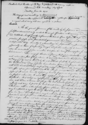 Rough Journals, 1774-89 > Sept 5, 1774 - Mar 13, 1776 (Vol 1)