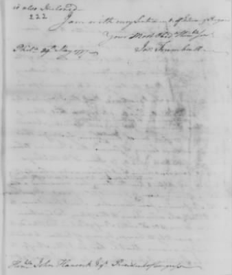 Misc Ltrs to Congress 1775-89 > T (Vol 22)