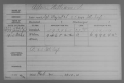 Company Field & Staff > Allen, William S.