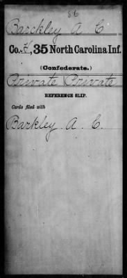 Thumbnail for A C > Barckley, A C