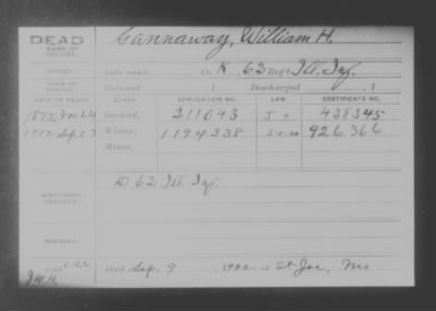 Company K > Gannaway, William H.