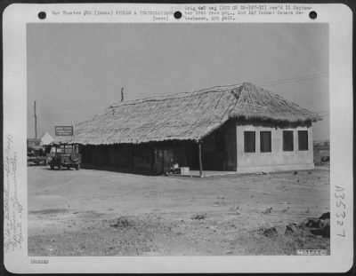 Thumbnail for Consolidated > Communication And Radio Building Of The 468Th Bomb Group At A 20Th Bomber Command Base In India.