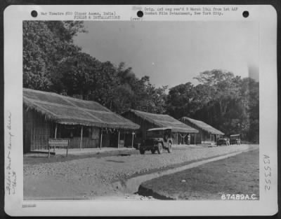 Consolidated > Headquarters Of The 80Th Fighter Croup In Upper Assam, India, Are Located In Bashas, Typical Of That Locality.