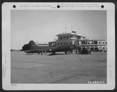 Thumbnail for Consolidated > General Henry H. Arnold'S Plane Is Being Serviced At An Air Base Somewhere In India.  30 January 1943.