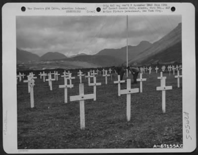 Consolidated > Little Falls Cemetery, Attu Island, Aleutian Islands, 27 September 1943.