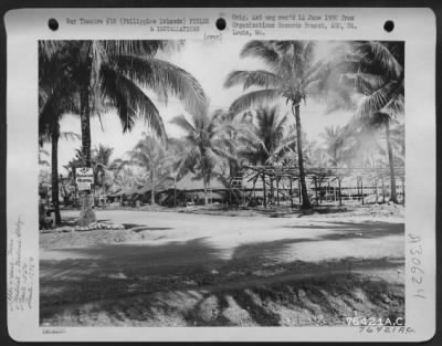 Consolidated > General view of 54th Evacuation Hospital somewhere in the Philippine Islands. 1876th Eng. Aviation Battalion, 26 May 1945.