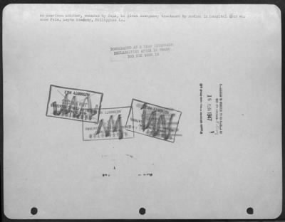 Thumbnail for Consolidated > An American soldier, wounded by Japs, is given emergency treatment by medics in hospital that was once Palo, Leyte Academy, Philippine Is.