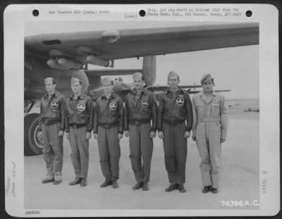 Thumbnail for Consolidated > Crew Members Of The 491St Bomb Squadron By Their North American B-25 At An Air Base In Malir, India. 25 January 1943. [Photograph Is Of 490Th Bs]