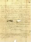 Nathaniel Munday letter 1826