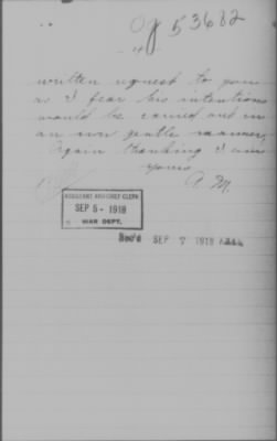 Old German Files, 1909-21 > William Manfield (#8000-53682)
