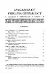 Virginia Genealogical Society Quarterly  Volume XXIII  Num1 Cover.jpg