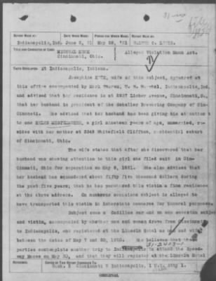 Bureau Section Files, 1909-21 > MICHAEL KECK (#31-2403-1)
